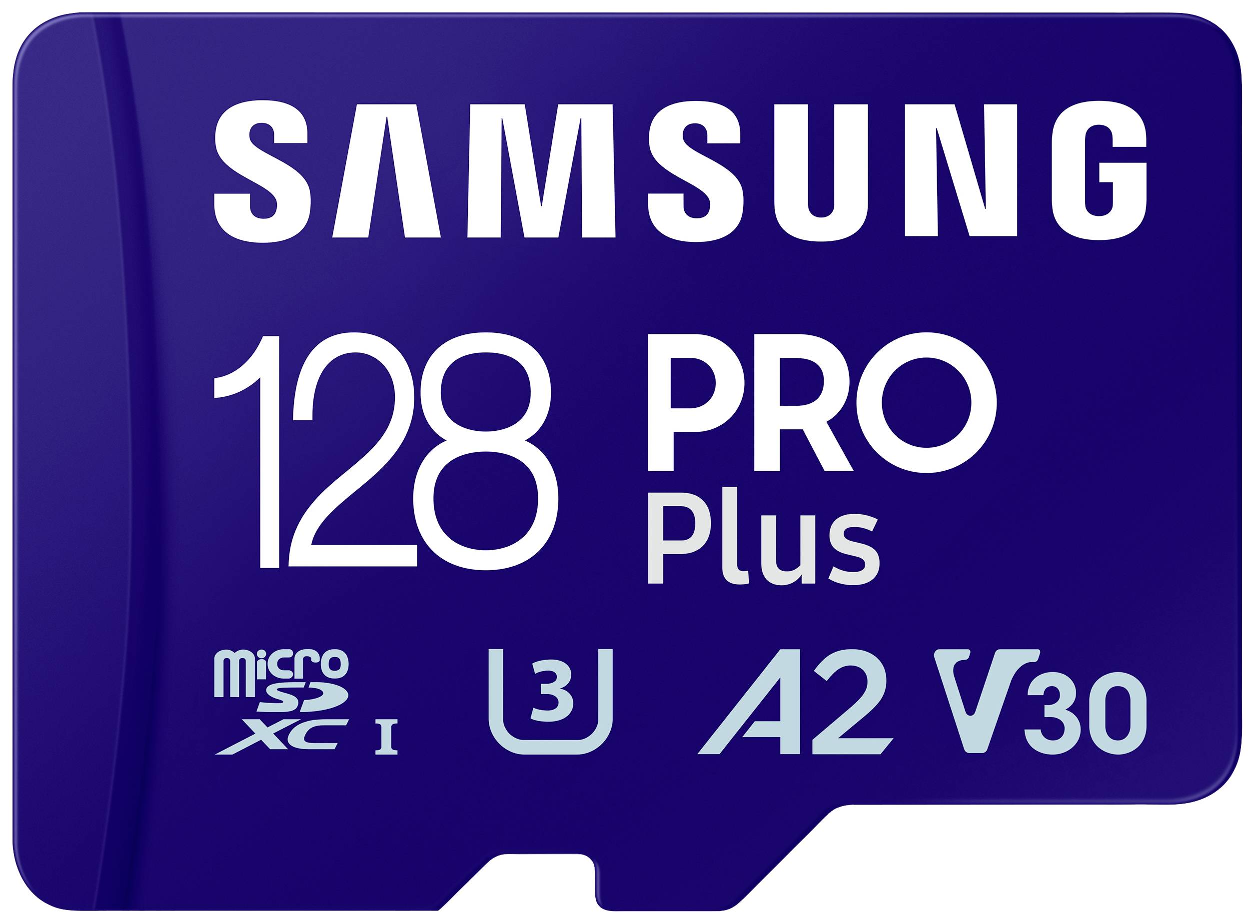 Samsung PRO Plus microSDXC 128 GB A2 Application Performance Class, v30 Video Speed Class, UHS-I zaw. kartę pamięci SD - obrazek 1