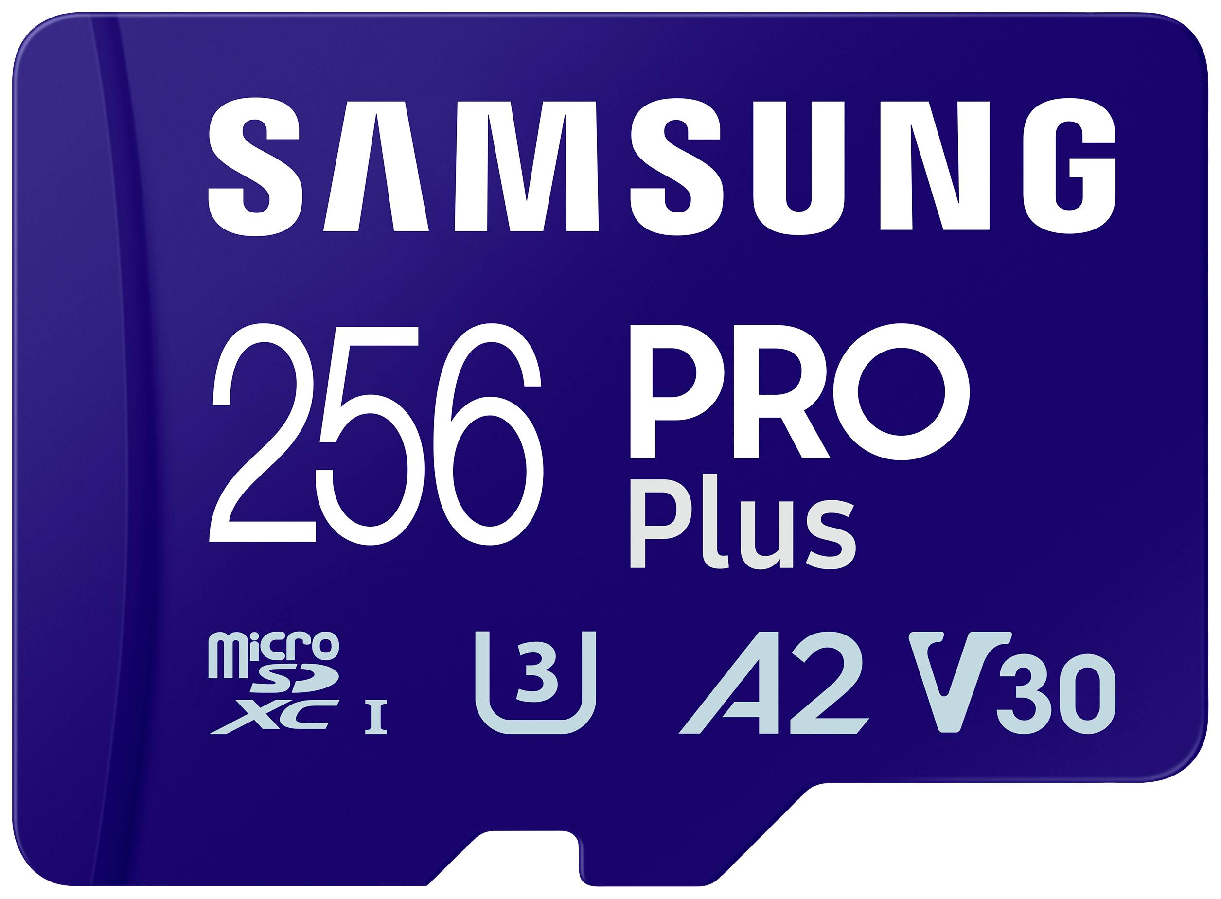 Samsung PRO Plus microSDXC 256 GB A2 Application Performance Class, v30 Video Speed Class, UHS-I zaw. kartę pamięci SD - obrazek 1