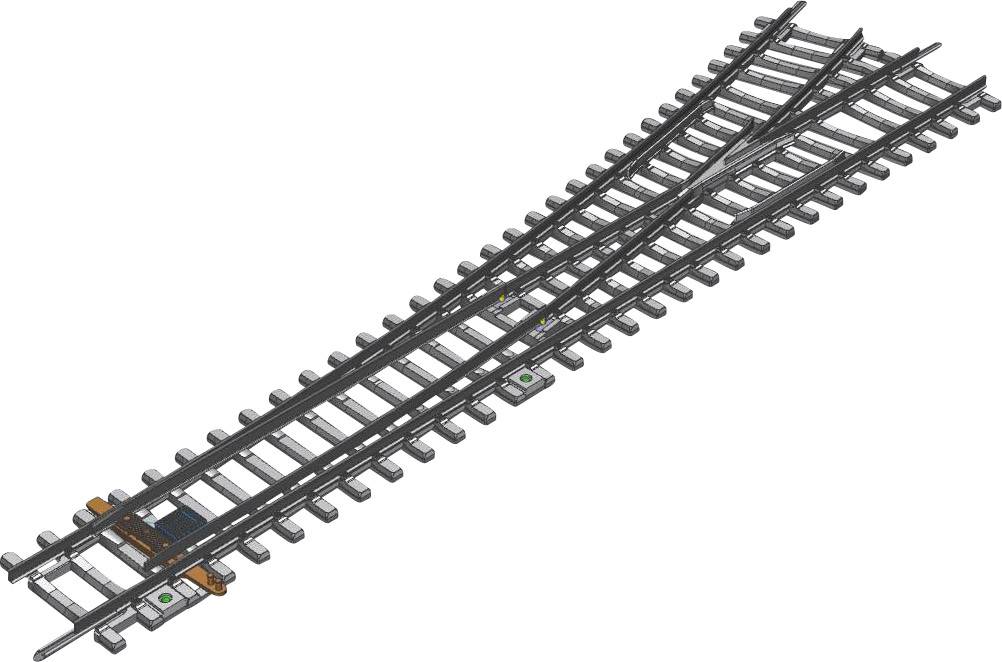 H0 Piko A 55170 Przełącznik, Lewy 239 mm 1 szt. - obrazek 1