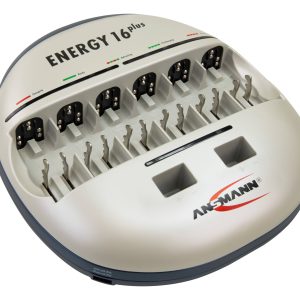 Ładowarka do akumulatorów Ansmann Energy 16 plus 1001-0004-510, AAA, AA, C, D, 9 V Ładowarka do akumulatorów Ansmann Energy 16 plus 1001-0004-510, AAA, AA, C, D, 9 V