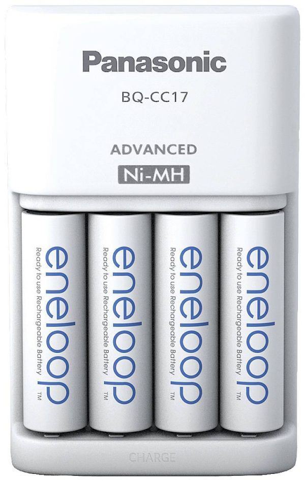 Ładowarka do akumulatorów Panasonic Advanced BQ-CC17 + 4x eneloop AA NiMH Ładowarka do akumulatorów Panasonic Advanced BQ-CC17 + 4x eneloop AA NiMH