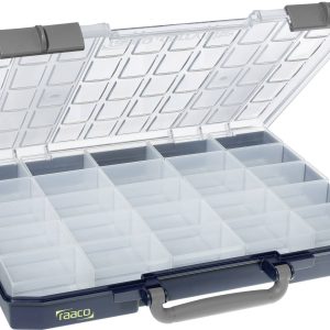 raaco Carry Lite Walizka (D x S x W) 330 x 415 x 57 mm Ilość przegród: 25 stały podział pudełko Opis 1 szt. raaco Carry Lite Walizka (D x S x W) 330 x 415 x 57 mm Ilość przegród: 25 stały podział pudełko Opis 1 szt.