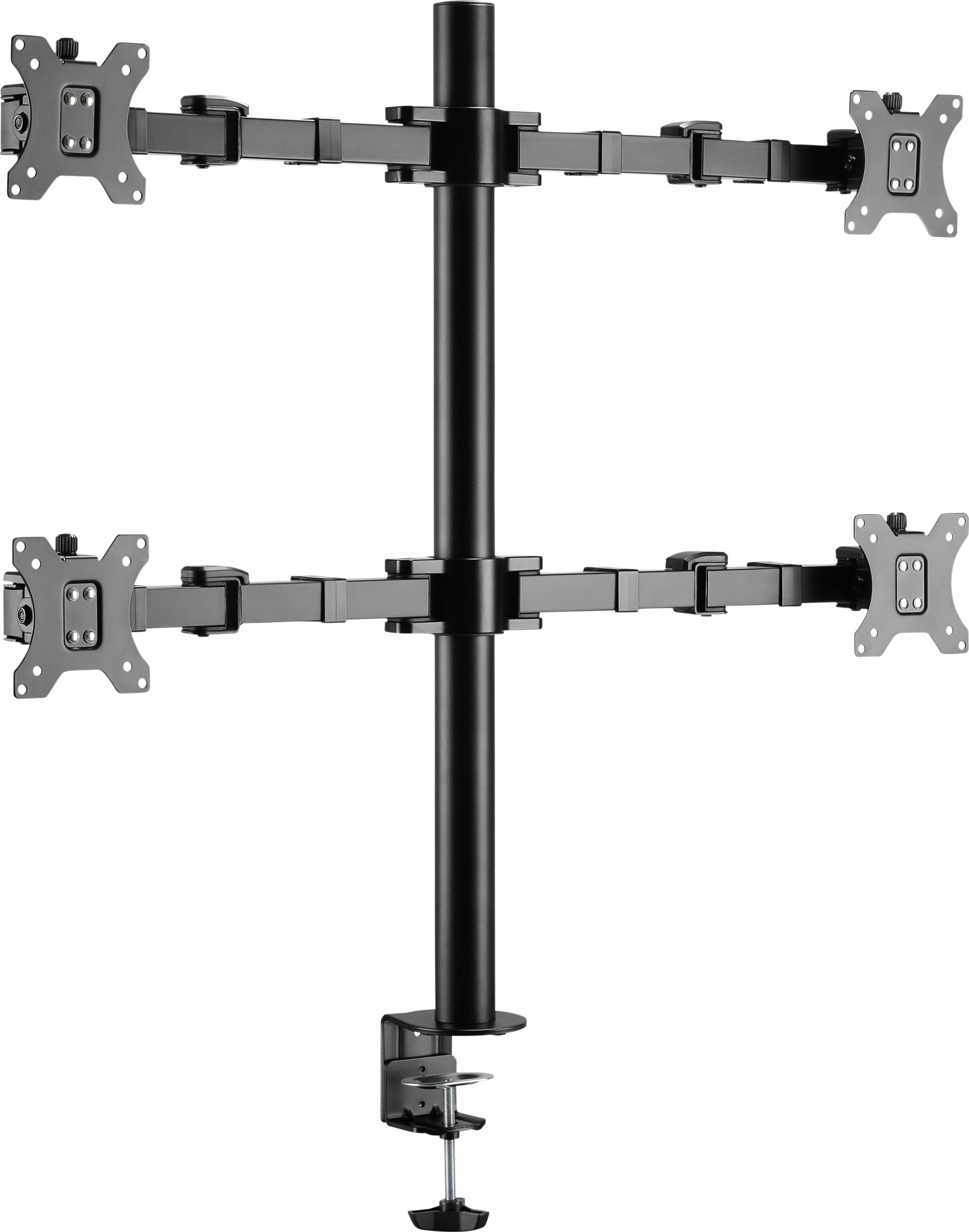 SpeaKa Professional Uchwyt do monitora SP-MM-540 4 Wyświetlacz 43,2 cm (17") - 81,3 cm (32") czarny Obrotowy, z regulowa - obrazek 1