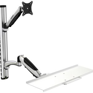 SpeaKa Professional Uchwyt ścienny do monitora SP-MM-730 1 Wyświetlacz 43,2 cm (17″) – 68,6 cm (27″) czarny, srebrny z r SpeaKa Professional Uchwyt ścienny do monitora SP-MM-730 1 Wyświetlacz 43,2 cm (17″) – 68,6 cm (27″) czarny, srebrny z r