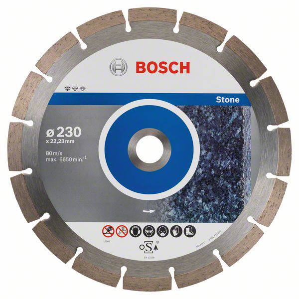 Bosch Accessories 2608603238 2608603238 Tarcza tnąca diamentowa Średnica 230 mm 10 szt.
