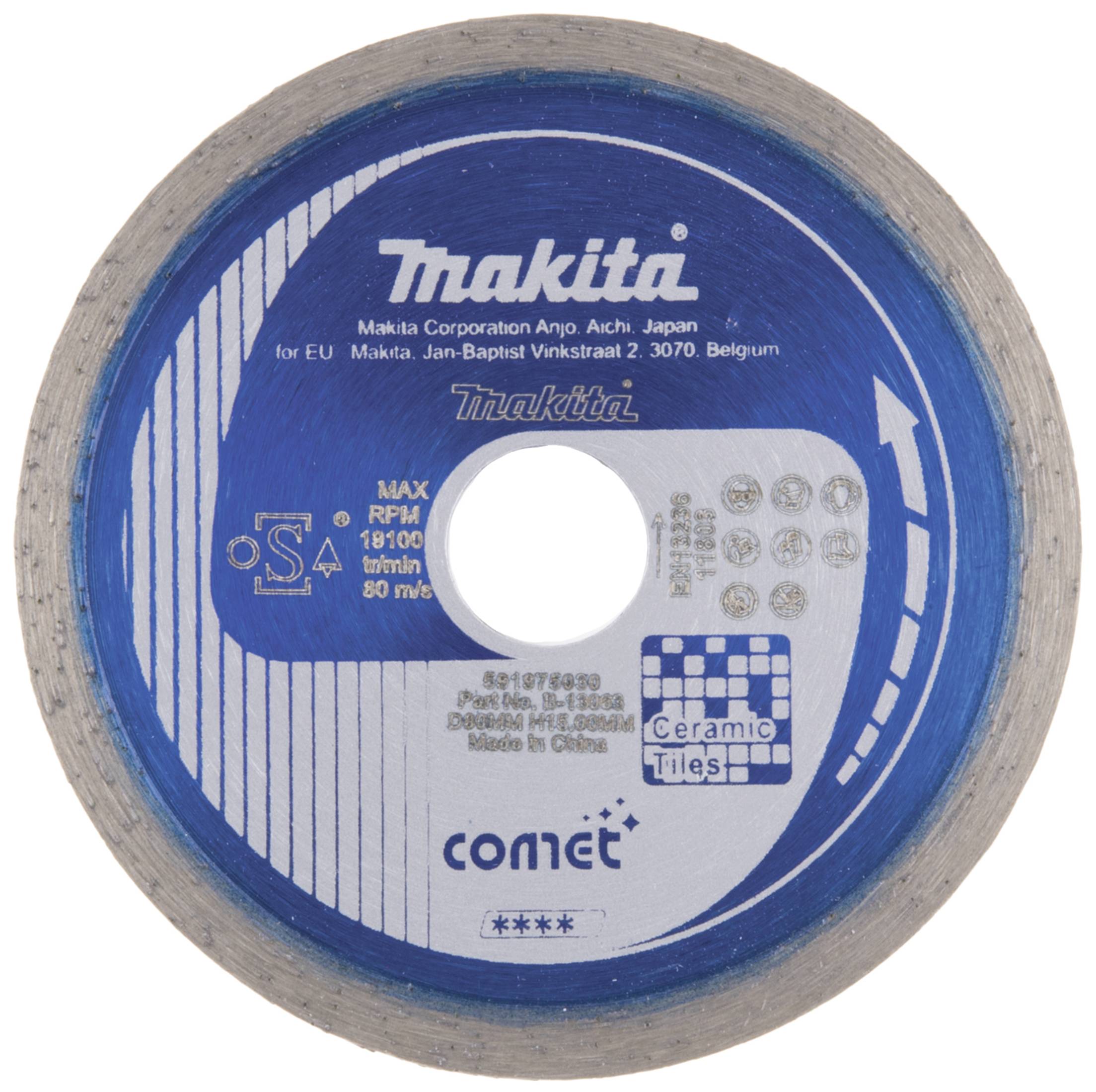 Makita B-13063 COMET Tarcza tnąca diamentowa Średnica 80 mm 1 szt. - obrazek 1