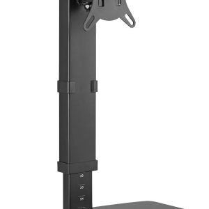 My Wall Uchwyt do monitora, stojący HL 55 L 1 Wyświetlacz 43,2 cm (17″) – 81,3 cm (32″) czarny z regulowaną wysokością