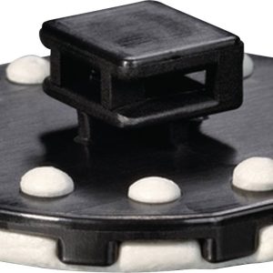 Podstawa na klej HellermannTyton PMB5-PA66HS-BK 151-02255, 1 szt.