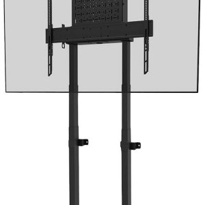 Neomounts Uchwyt ścienny do monitora WL55-875BL1 1 Wyświetlacz 94,0 cm (37″) – 261,6 cm (103″) czarny z napędem, z regul