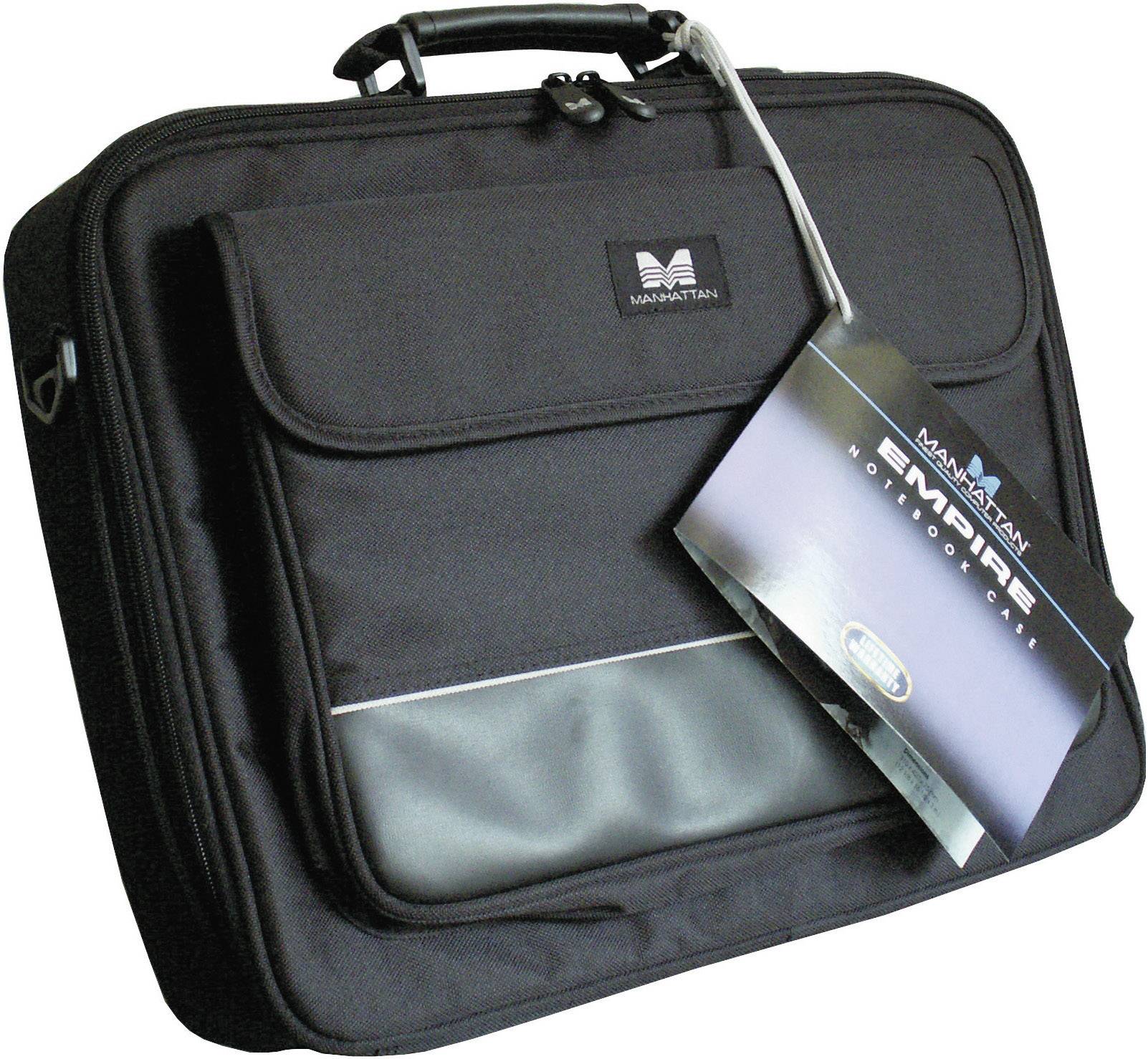 Torba na laptopa Manhattan Empire 421560, 43,2 cm (17") , (S x W x G) 8 x 33 x 43 cm, czarny - obrazek 1