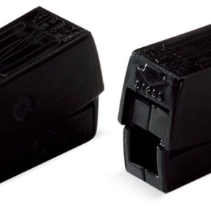 WAGO 224-114 224-114 Złącze oświetleniowe elastyczny: 0.5-2.5 mm² stała: 0.5-2.5 mm² Ilość styków: 2 100 szt. czarny WAGO 224-114 224-114 Złącze oświetleniowe elastyczny: 0.5-2.5 mm² stała: 0.5-2.5 mm² Ilość styków: 2 100 szt. czarny