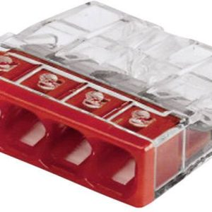 Złącze do puszki podtynkowej WAGO 2273 2273-204, PIN: 4, 450 V, 24 A, 20 szt. Złącze do puszki podtynkowej WAGO 2273 2273-204, PIN: 4, 450 V, 24 A, 20 szt.