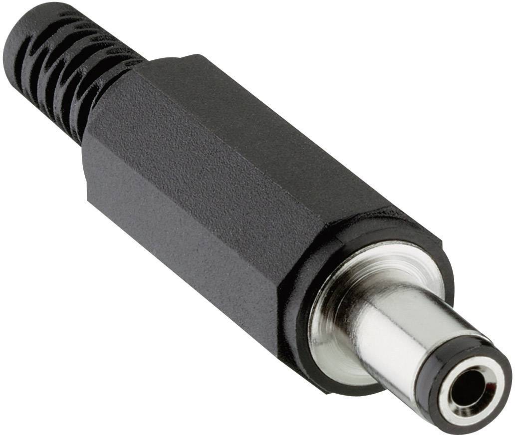 Wtyk zasilający niskonapięciowy Lumberg 1633 02, O 2.1 mm/5.5 mm, 4 A, 12 V, prosty - obrazek 1