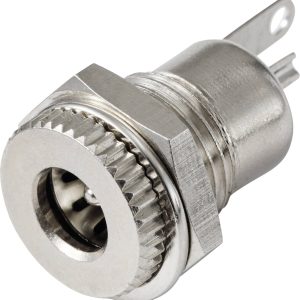 Złącza niskonapięciowe gniazdo do zabudowy w pionie 5,5 mm 2.1 mm 1 szt. Złącza niskonapięciowe gniazdo do zabudowy w pionie 5,5 mm 2.1 mm 1 szt.