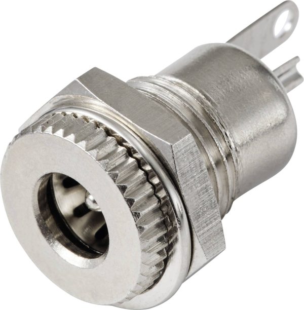 Złącza niskonapięciowe gniazdo do zabudowy w pionie 5,5 mm 2.1 mm 1 szt.