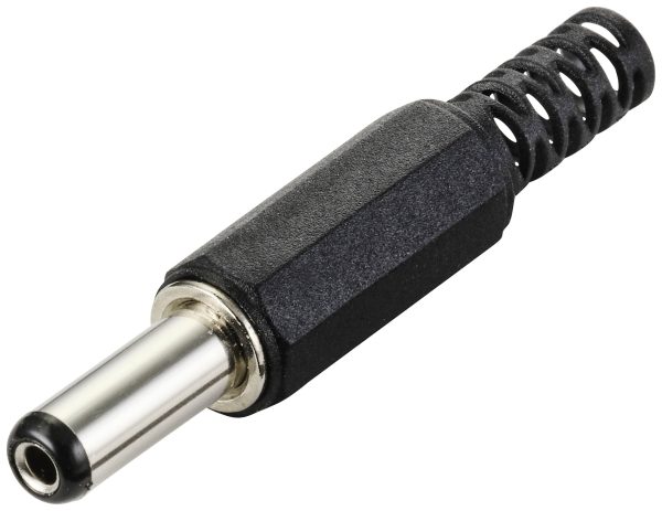 Złącze niskonatężeniowe TRU COMPONENTS złącze męskie proste 5.5 mm 2.1 mm 1 szt.