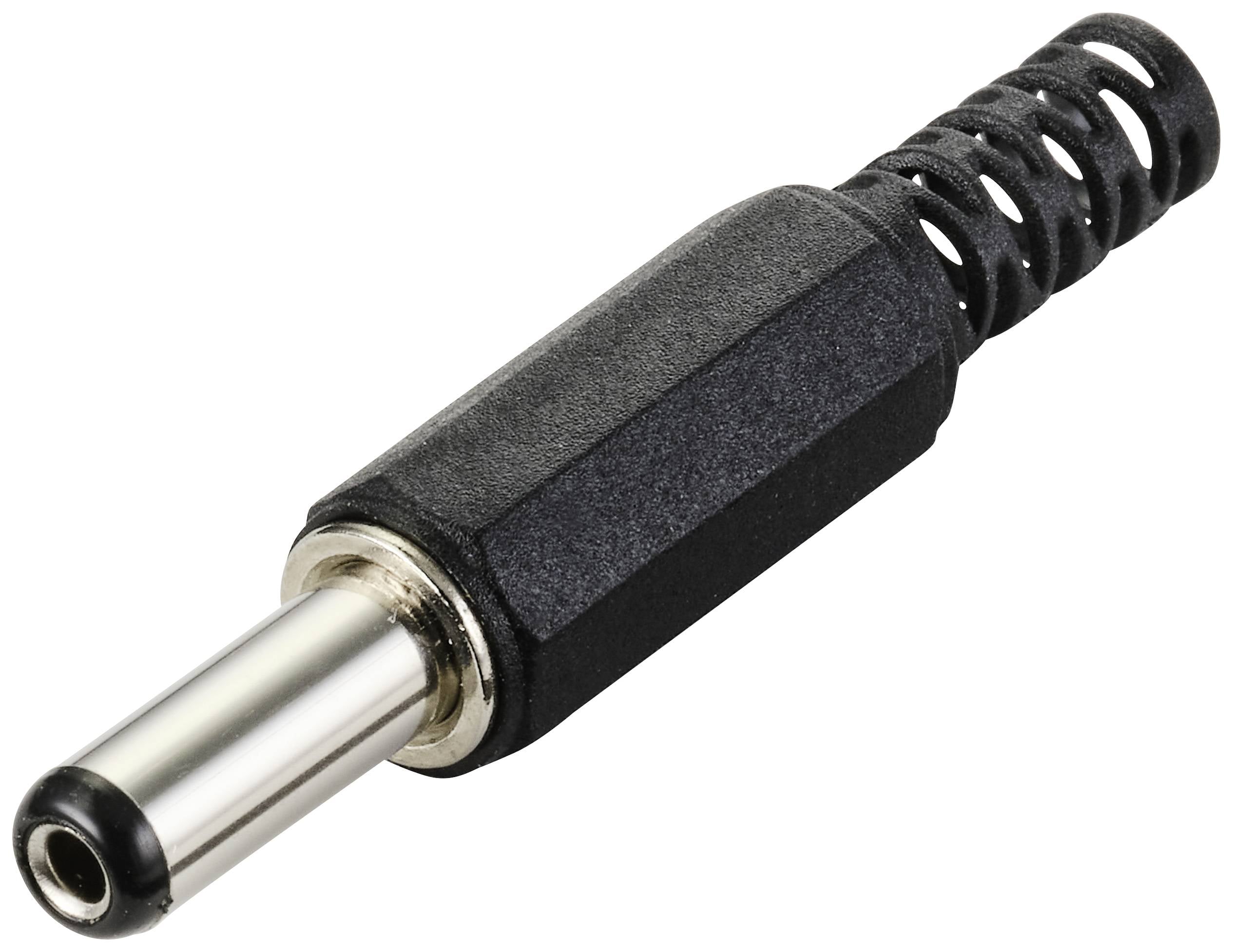 Złącze niskonatężeniowe TRU COMPONENTS złącze męskie proste 5.5 mm 2.1 mm 1 szt. - obrazek 1