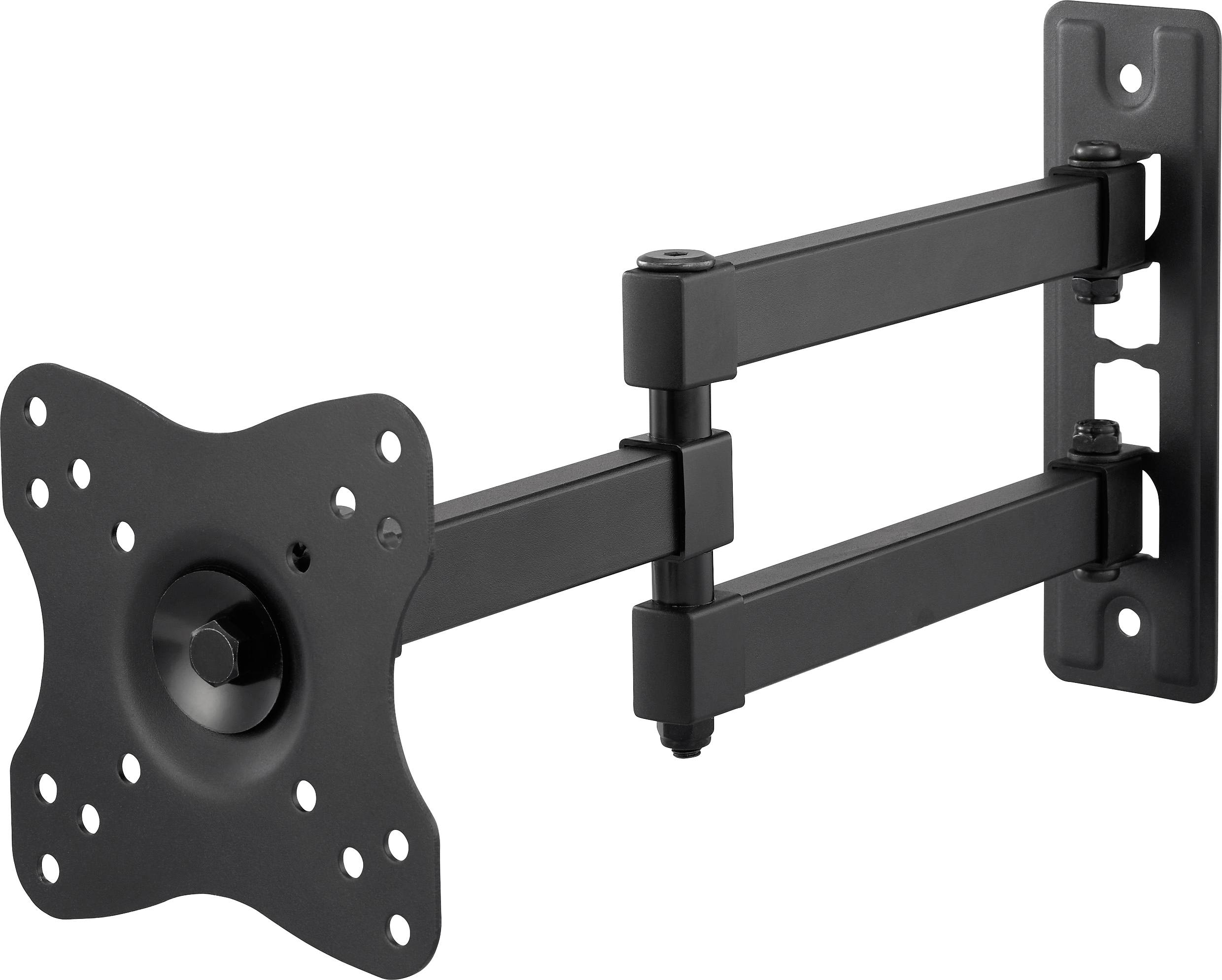 SpeaKa Professional Uchwyt ścienny do monitora SP-MM-1100 1 Wyświetlacz 25,4 cm (10") - 81,3 cm (32") czarny Uchylny, Pr - obrazek 1