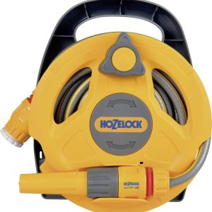 Hozelock 2427 0000 Click & Go Bęben na węża 10 m 1 szt. żółty, szary