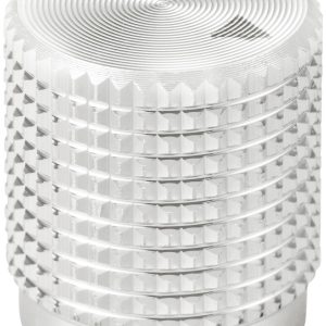 TRU COMPONENTS TC-11613880 Pokrętło z nakładką ze znacznikiem srebrny (Ø x W) 14 mm x 16 mm aluminium 1 szt. TRU COMPONENTS TC-11613880 Pokrętło z nakładką ze znacznikiem srebrny (Ø x W) 14 mm x 16 mm aluminium 1 szt.