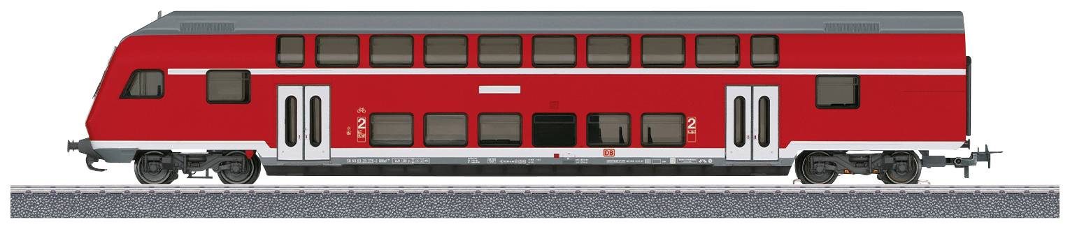 Wagon piętrowy Märklin Start up 40402 Wóz sterowniczy piętrowy H0 Regional Express DBbzf 761 firmy DB AG Samochód kontro - obrazek 1