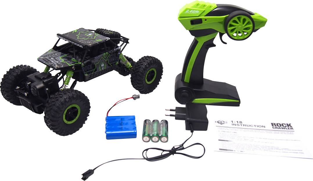 Samochód RC dla początkujących Amewi Conqueror, 1:18, Elektryczny, 100% RtR - obrazek 1