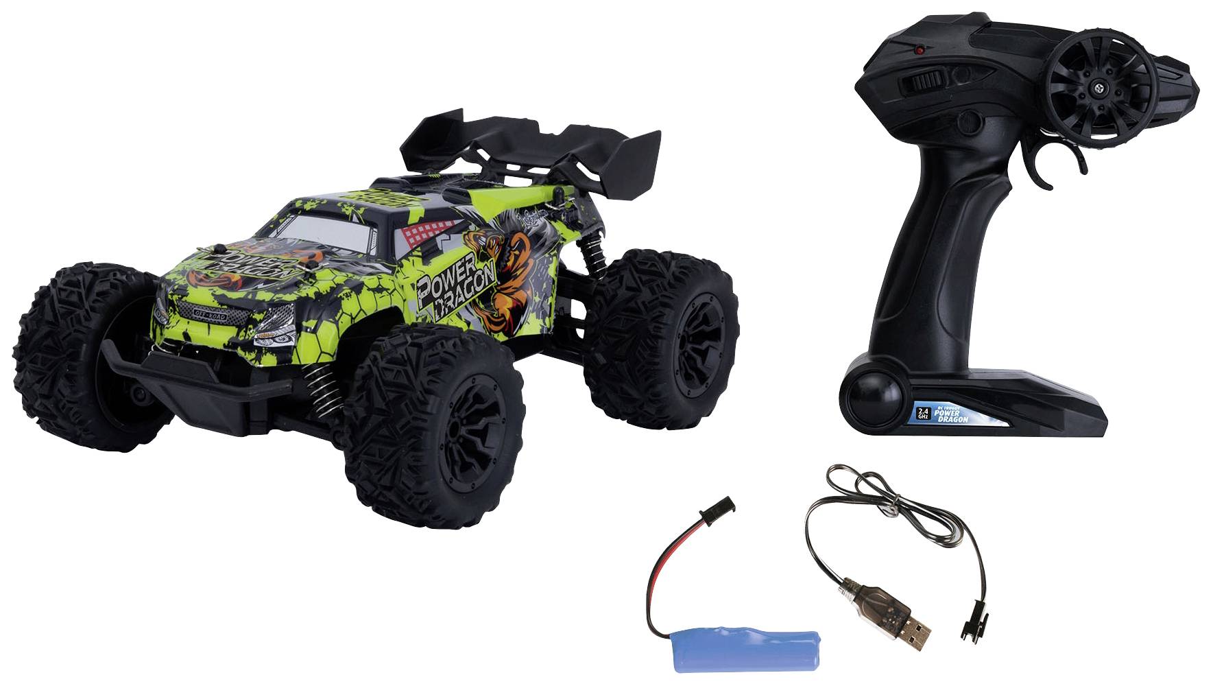 Samochód RC dla początkujących Revell Control Power Dragon, 1:20, Elektryczny, RtR - obrazek 1