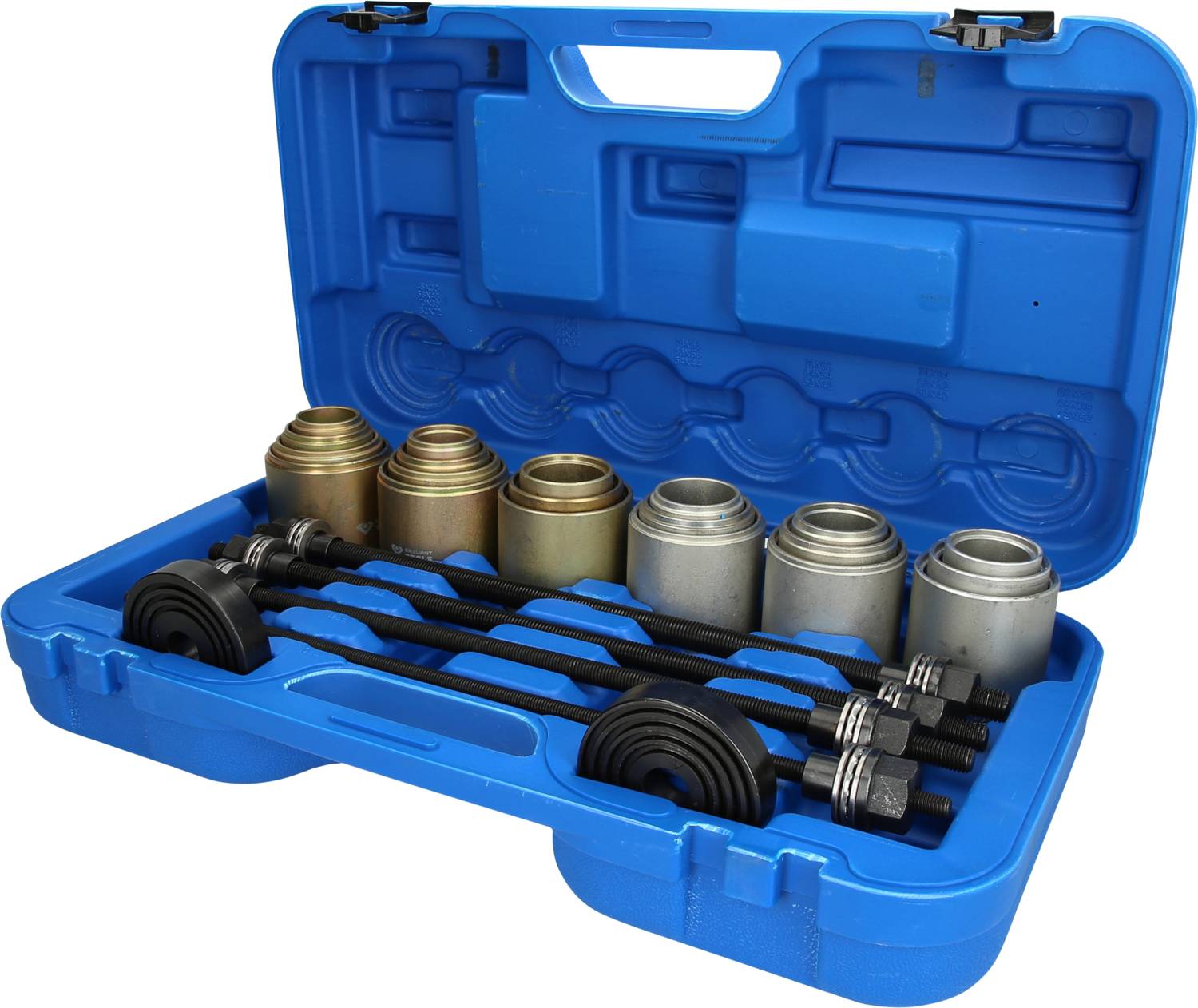 Zestaw tulei ciągnących i dociskowych, z 4 trzpieniami, 26-cz Brilliant Tools BT672450 - obrazek 1