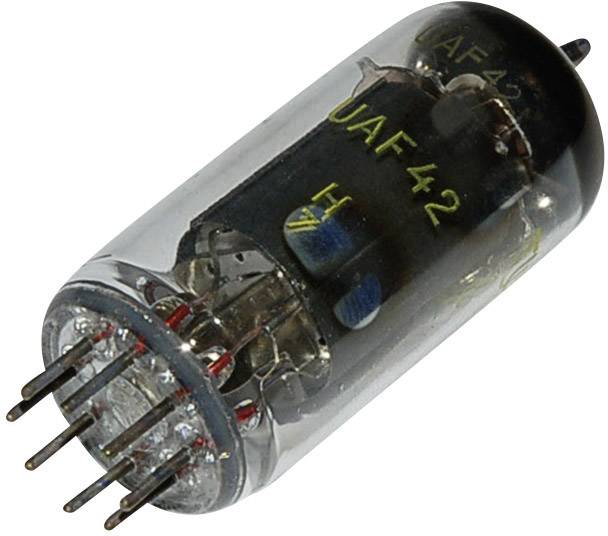 Lampa elektronowa UAF UAF 42 = 12 S 7 BTB Vertrieb UAF 42 = 12 S 7 Ilość styków 8 Trzonek 8 pin Rimlock Opis: Dioda pent - obrazek 1
