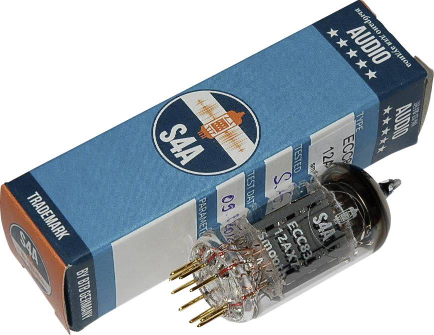 BTB Vertrieb ECC83 S4A smooth Sound Lampa elektronowa 1 szt. - obrazek 1