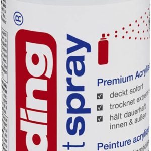 Edding spray 5200 Kolor: Głęboka czarna, matowa, półmatowa, RAL 9005 Edding 4-5200901 200 ml Edding spray 5200 Kolor: Głęboka czarna, matowa, półmatowa, RAL 9005 Edding 4-5200901 200 ml