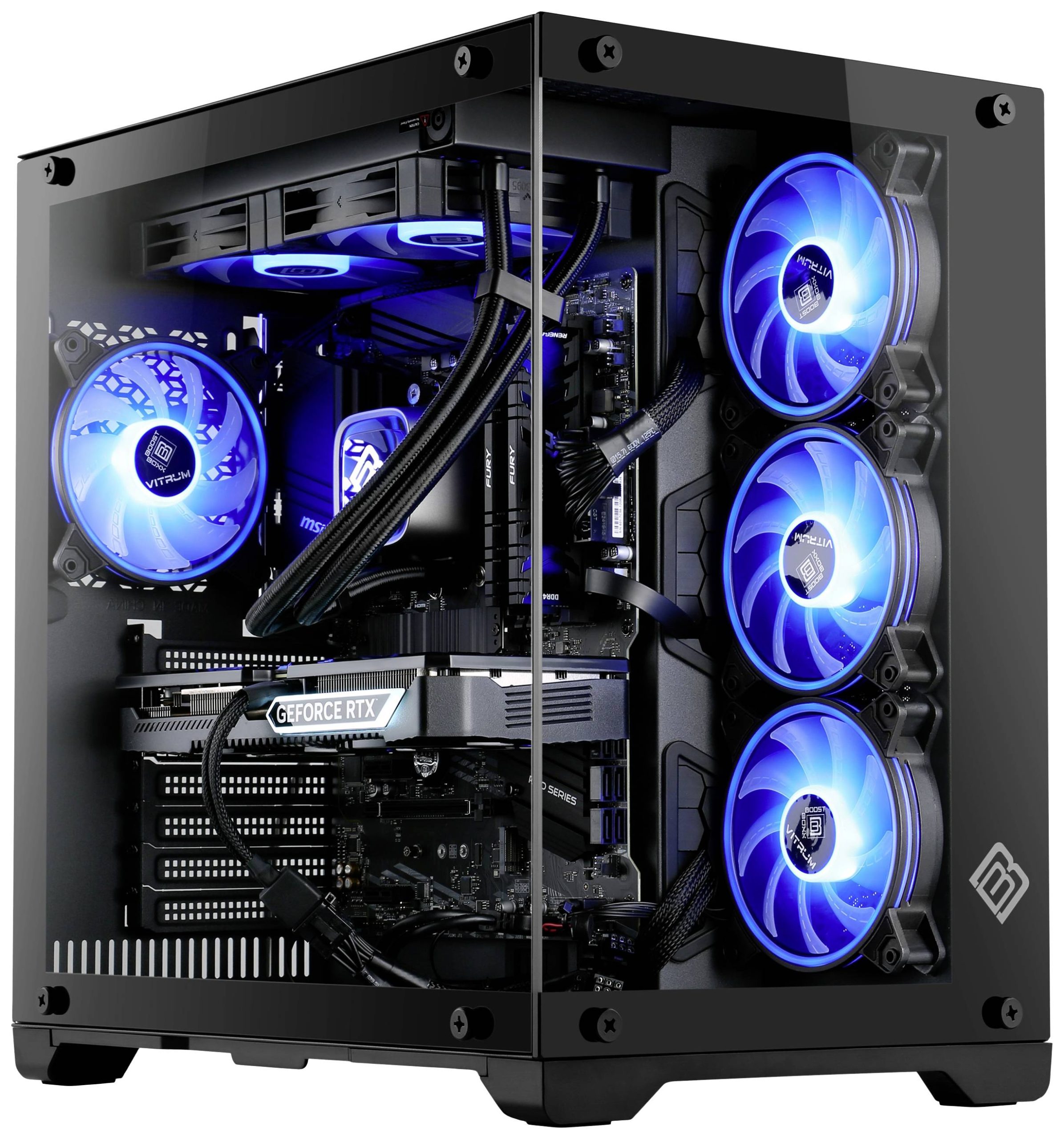 CSL Computer Komputer gamingowy M10460 Intel® Core™ i7 13700F 5.2 GHz 16 GB RAM 1000 GB SSD Nvidia GeForce RTX™ 4060 8 G - obrazek 1