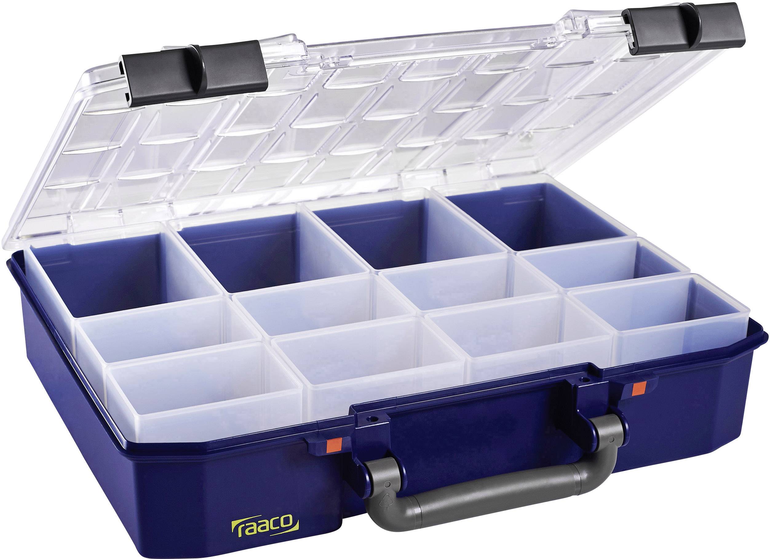 raaco CarryLite 80 4x8-12 Walizka (D x S x W) 278 x 337 x 80 mm Ilość przegród: 12 Opis 1 szt. - obrazek 1