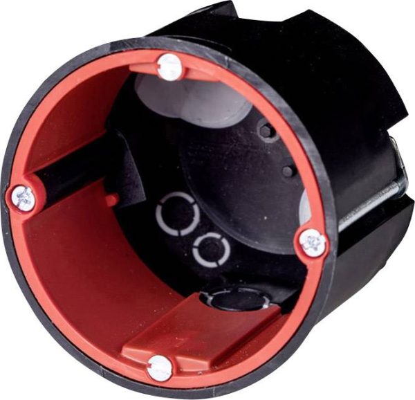 F-Tronic 7500043 Gniazdo instalacyjne wiatroszczelny, bez halogenów (Ø x W) 68 mm x 50 mm 10 szt.