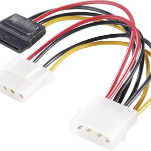 adapter Y SATA Renkforce RF-2926428[1x złącze męskie IDE 4-pin – 1x złącze żeńskie zasilania SATA, złącze żeńskie IDE 4- adapter Y SATA Renkforce RF-2926428[1x złącze męskie IDE 4-pin – 1x złącze żeńskie zasilania SATA, złącze żeńskie IDE 4-