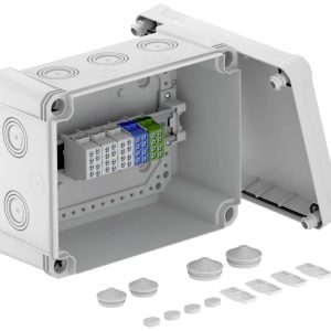 Puszka instalacyjna OBO Bettermann X16 H25 GNP5 LGR 2005312, 241 mm x 191 mm x 126 mm, 1 szt. Puszka instalacyjna OBO Bettermann X16 H25 GNP5 LGR 2005312, 241 mm x 191 mm x 126 mm, 1 szt.