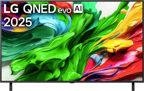 QNED-TV 55 cal LG Electronics 4K QNED evo AI QNED85, Ultra HD (3840 x 2160 Pixel), 144 Hz