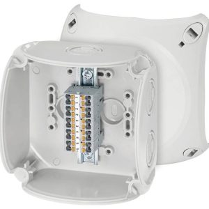 Puszka instalacyjna Hensel KF 0402 P 62000293, 104 mm x 104 mm x 70 mm, 1 szt. Puszka instalacyjna Hensel KF 0402 P 62000293, 104 mm x 104 mm x 70 mm, 1 szt.