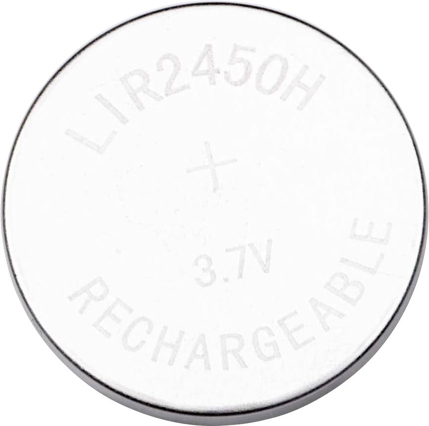 Akumulator guzikowy Akyga AKY1962 LIR 2450 Li-Ion 200 mAh 3.7 V 1 szt. - obrazek 1