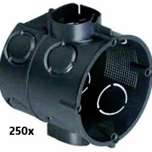 Puszka instalacyjna Kaiser Elektro 1555-41, 60 mm x 60 mm x 60 mm x 66 mm x 66 mm, 250 szt. Puszka instalacyjna Kaiser Elektro 1555-41, 60 mm x 60 mm x 60 mm x 66 mm x 66 mm, 250 szt.