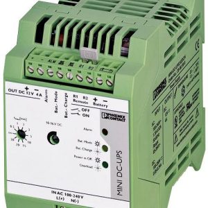Zasilacz UPS na szynę DIN Phoenix Contact MINI-DC-UPS/12DC/4, 12 V/DC, 85 – 264 V/AC/90 – 350 V/DC Zasilacz UPS na szynę DIN Phoenix Contact MINI-DC-UPS/12DC/4, 12 V/DC, 85 – 264 V/AC/90 – 350 V/DC
