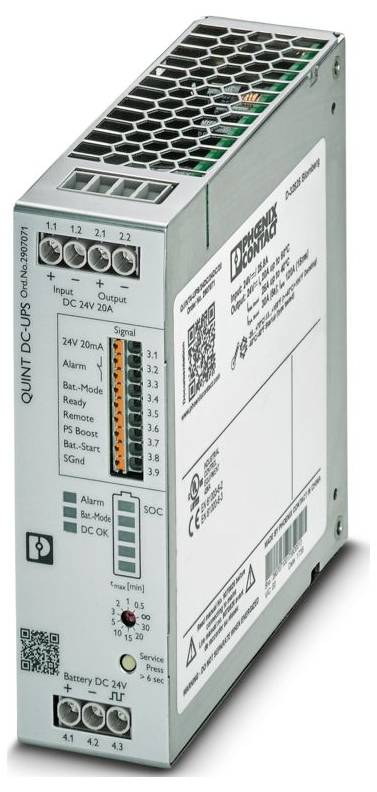 Phoenix Contact QUINT4-UPS/24DC/24DC/20 2907071 UPS przemysłowy - obrazek 1