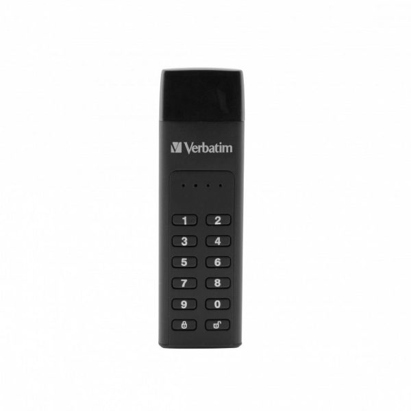 Verbatim Keypad Secure Pendrive USB 128 GB czarny 49432 USB-C®
