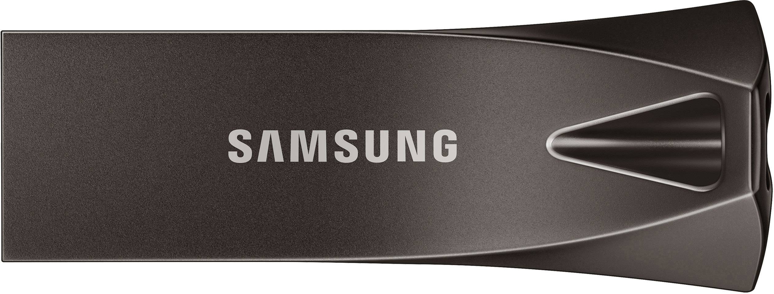 Samsung BAR Plus Pendrive USB 128 GB tytanowy, szary MUF-128BE4/APC USB 3.2 Gen 2 - obrazek 1