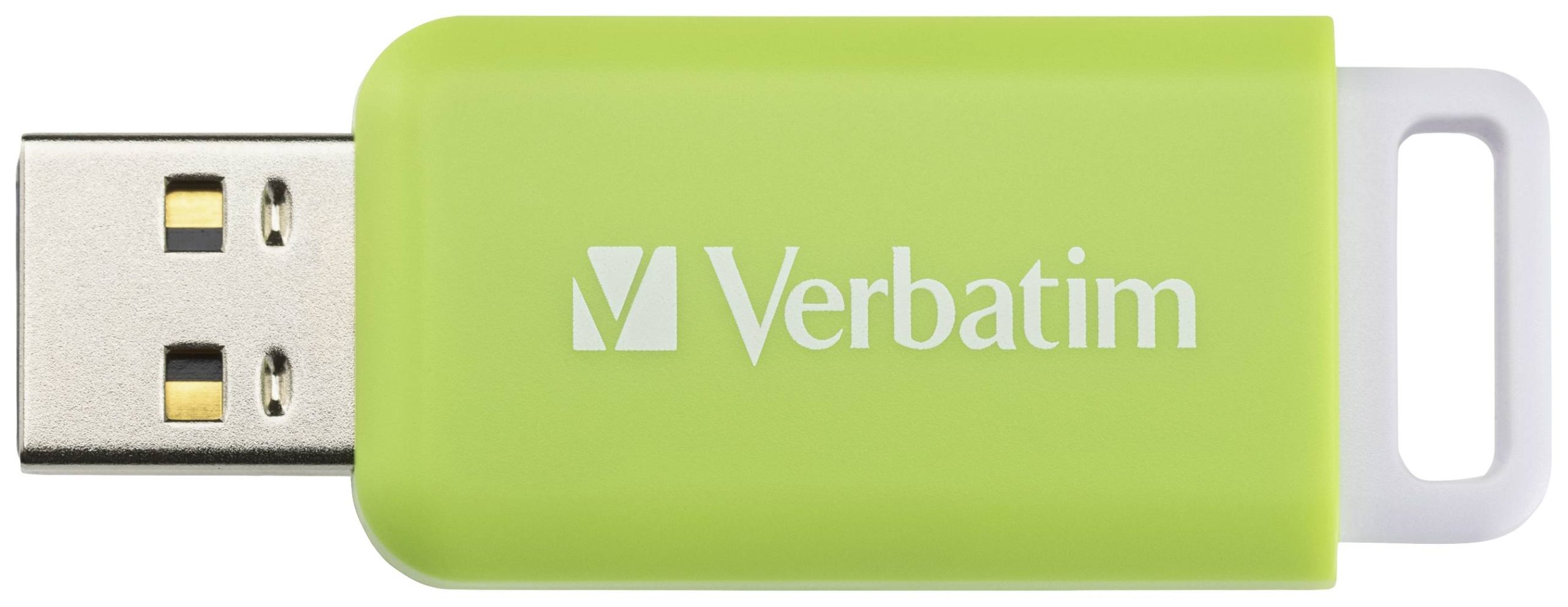 Verbatim V DataBar USB 2.0 Drive Pendrive USB 32 GB zielony 49454 USB 2.0 - obrazek 1