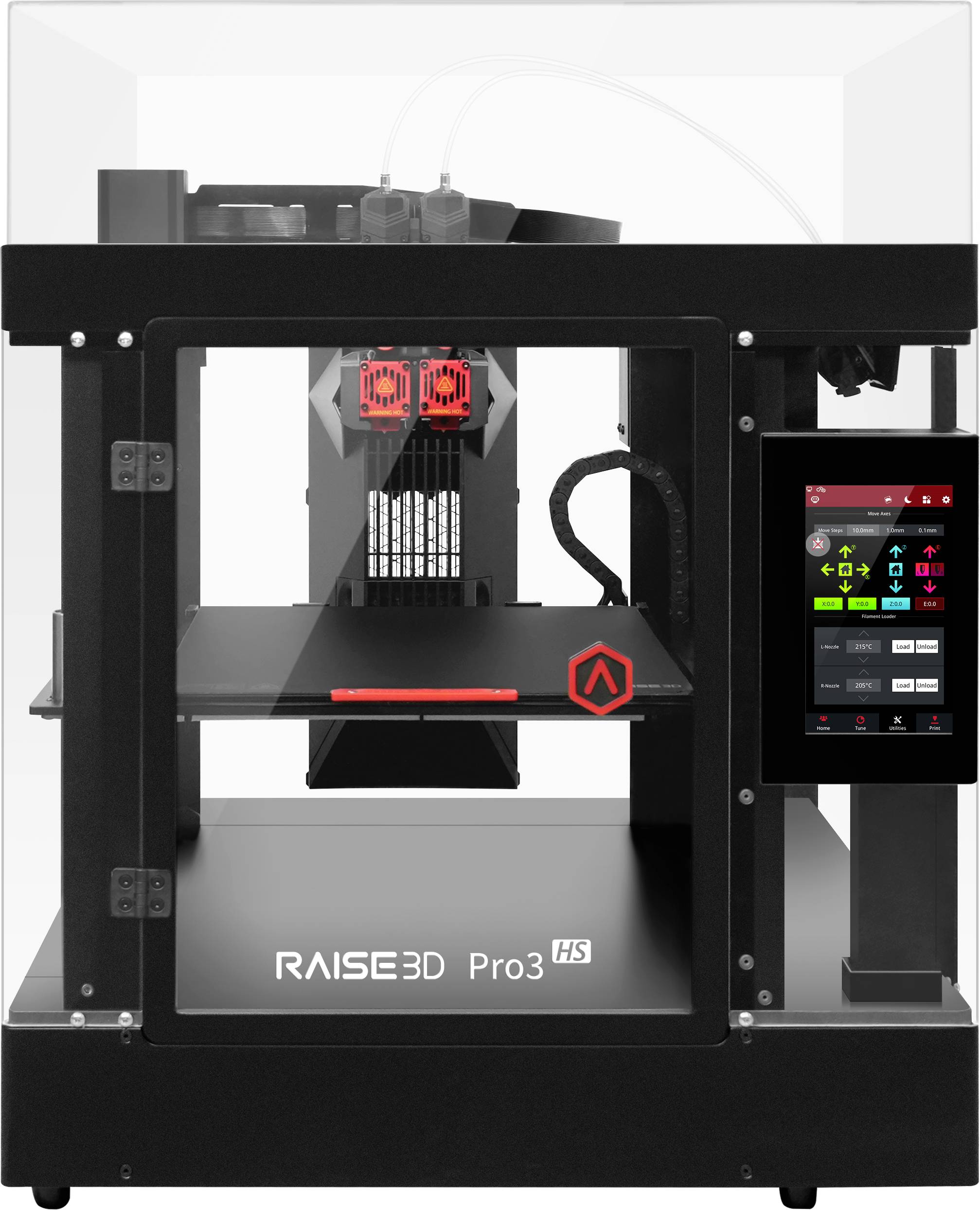 RAISE3D Pro3 HS Drukarka 3D podgrzewana taca na wydruk, zawiera oprogramowanie, zintegrowana kamera - obrazek 1