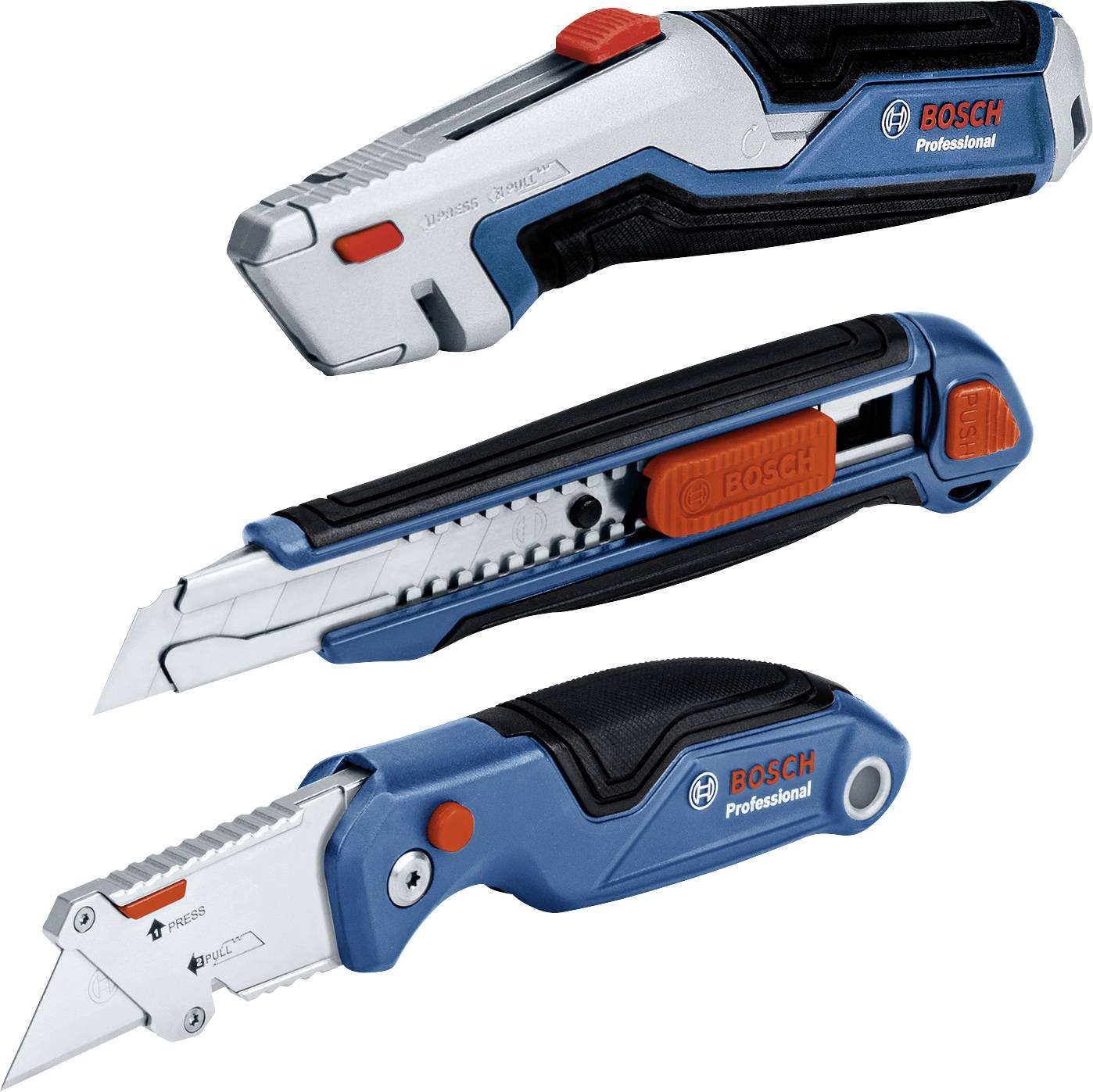 3-częściowy zestaw noży Bosch Bosch Professional 1600A027M4 3 części - obrazek 1