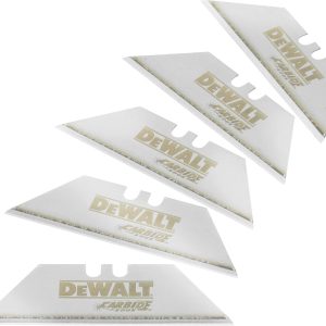 Uniwersalne ostrza trapezowe pokryte węglikiem wolframu DEWALT DWHT0-11131 5 szt. Uniwersalne ostrza trapezowe pokryte węglikiem wolframu DEWALT DWHT0-11131 5 szt.
