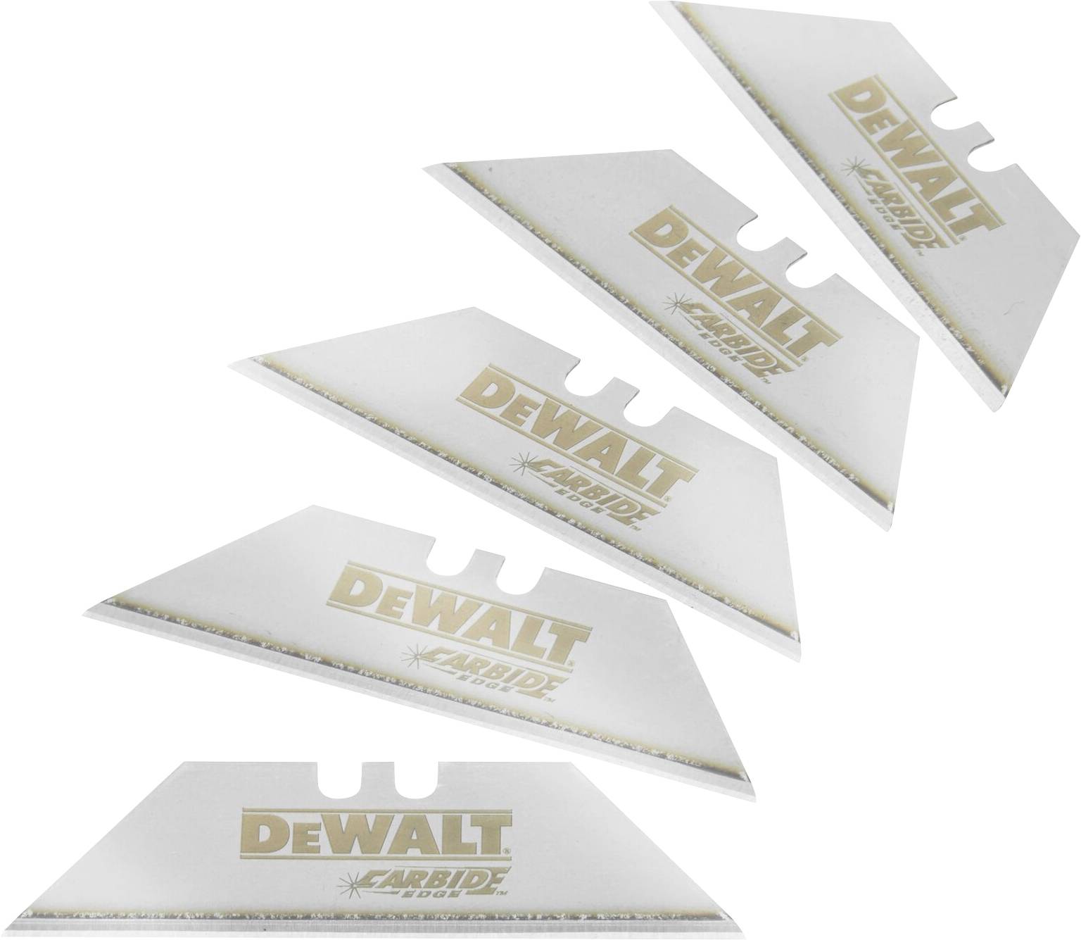 Uniwersalne ostrza trapezowe pokryte węglikiem wolframu DEWALT DWHT0-11131 5 szt. - obrazek 1