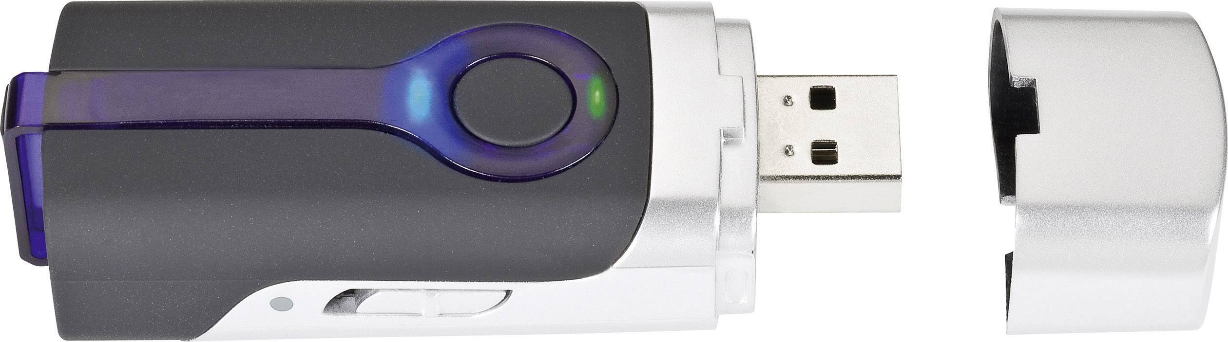 Renkforce GT-730FL-S GPS logger czarny 1 szt. - obrazek 1